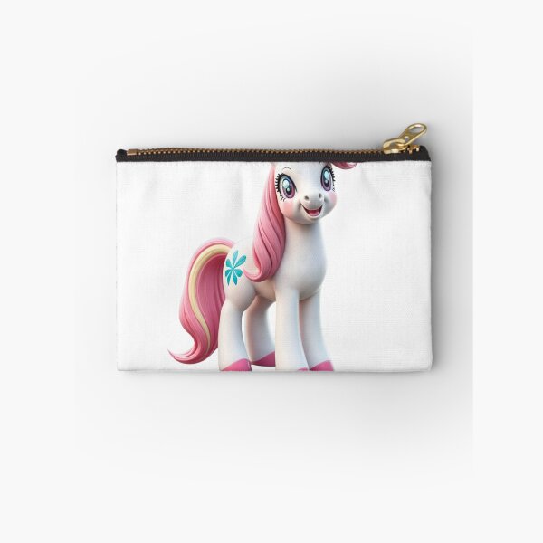 Item preview, white-pink pony,isolated 3d art style designed and sold by Creative88Art.