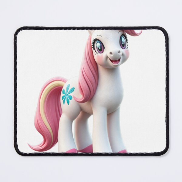 Item preview, white-pink pony,isolated 3d art style designed and sold by Creative88Art.