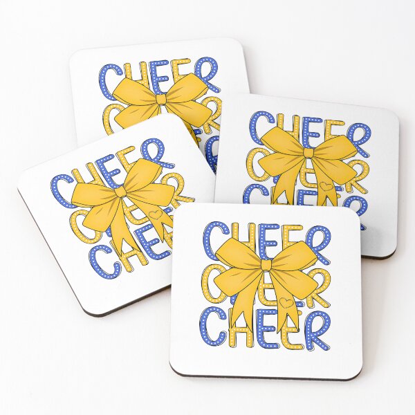 Item preview, Cheerleading, Coquette Cheer, Blue Gold designed and sold by Verbutler.
