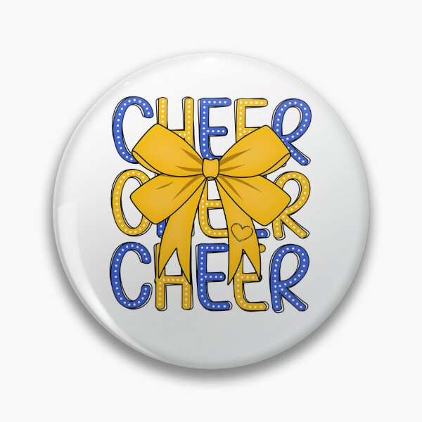 Item preview, Cheerleading, Coquette Cheer, Blue Gold designed and sold by Verbutler.