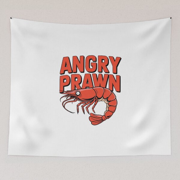 Item preview, Angry Prawn designed and sold by Gentle40Winks.