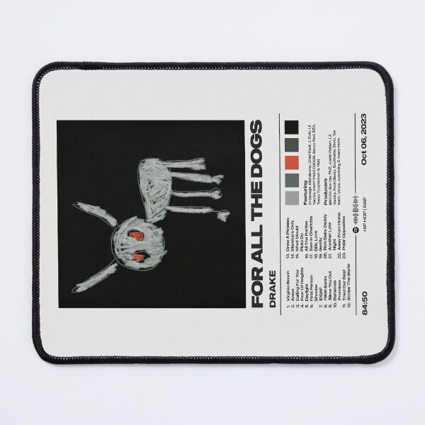 Item preview, For All the Dogs by Drake Album Poster designed and sold by FourthWall Prints.