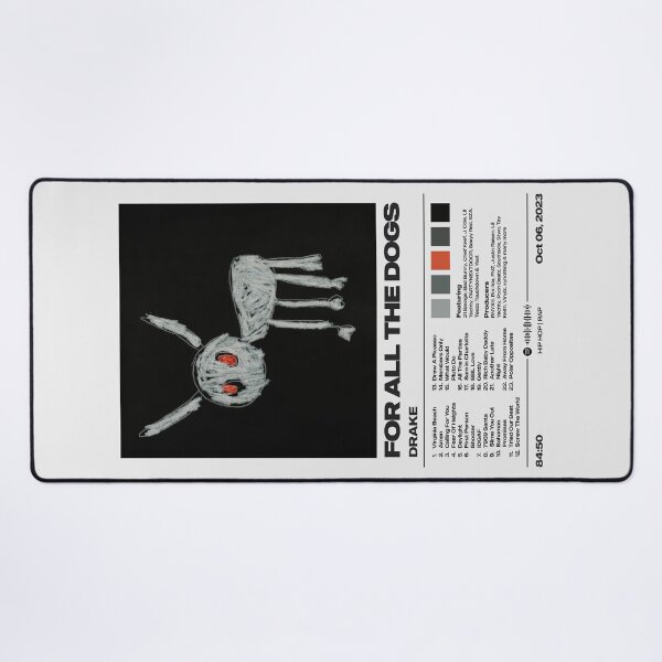Item preview, For All the Dogs by Drake Album Poster designed and sold by FourthWall Prints.