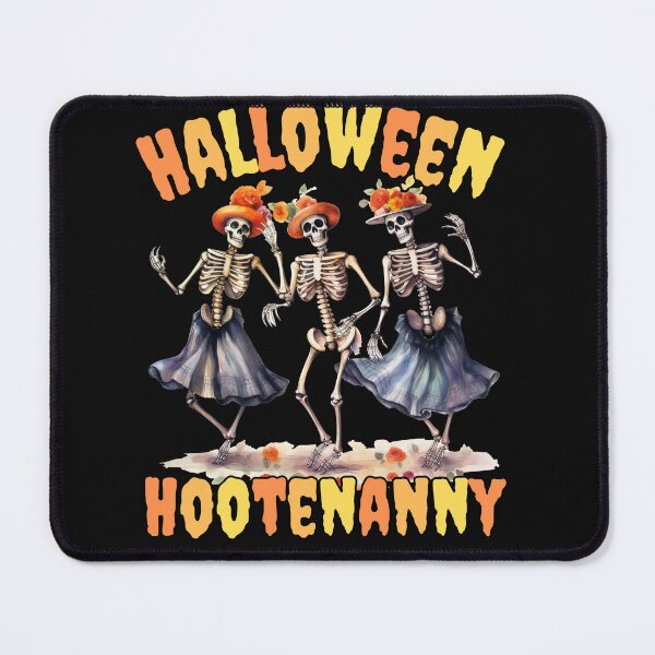 Item preview, Funny Dancing Skeletons Halloween Hootenanny designed and sold by AlienOccupation.