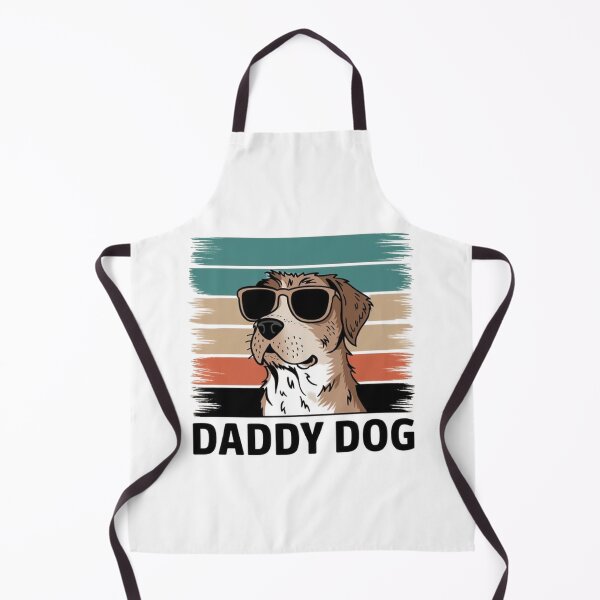 Item preview, Cool Daddy Dog T-Shirt: Stylish Dog with Sunglasses & Retro Stripes designed and sold by masteryStore.