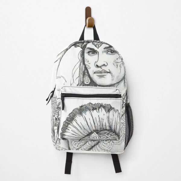 Item preview, Indian with a spear designed and sold by Sara Raad.