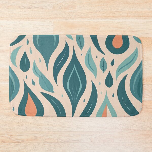 Item preview, A modern Paisley pattern design featuring simplified, abstract teardrop shapes with a minim. designed and sold by HEMRO.