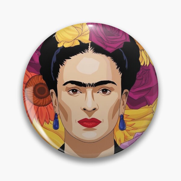 Item preview, A Portrait of Frida Kahlo designed and sold by NiRia Spot.