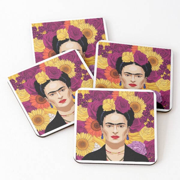 Item preview, A Portrait of Frida Kahlo designed and sold by NiRia Spot.