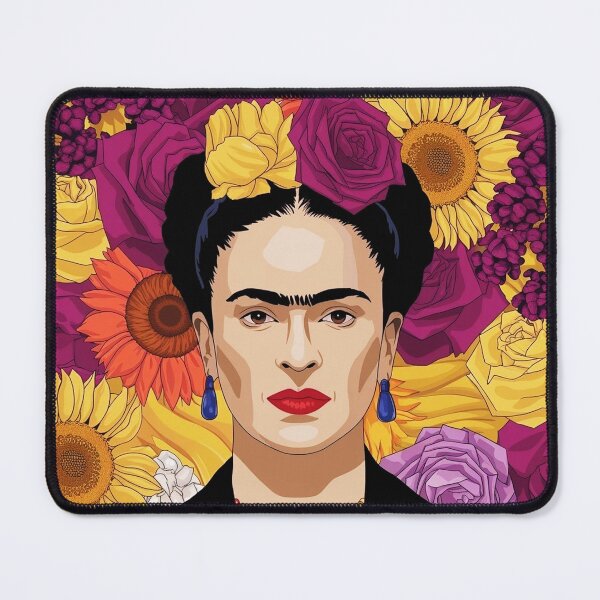 Item preview, A Portrait of Frida Kahlo designed and sold by NiRia Spot.