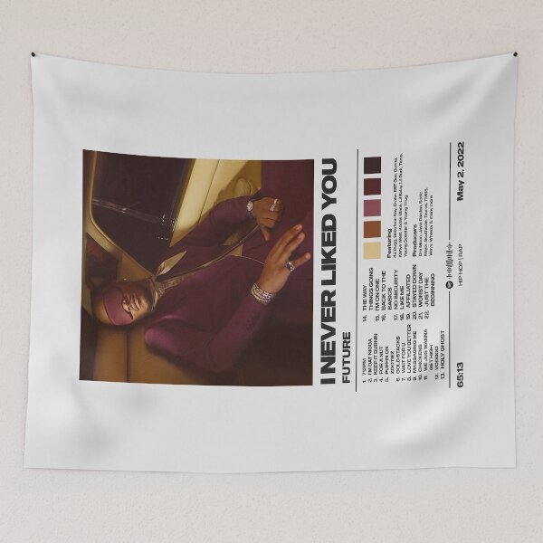 Artikelvorschau, I Never Liked You by Future Album Poster entworfen und verkauft von FourthWall Prints.