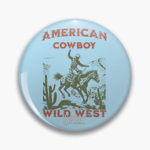 Item preview, "Vintage American Cowboy T-Shirt: Embrace the Wild West Spirit" designed and sold by MalibuMaiden28.