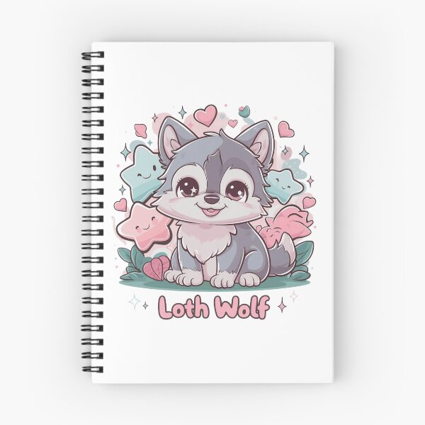 Item preview, Kawaii Loth Wolf: Adorable Fantasy Friend designed and sold by EclipseArtworks.