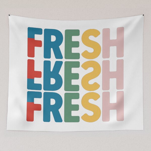 Item preview, Fresh word , summer posters, colourful style  designed and sold by RAZ1995.