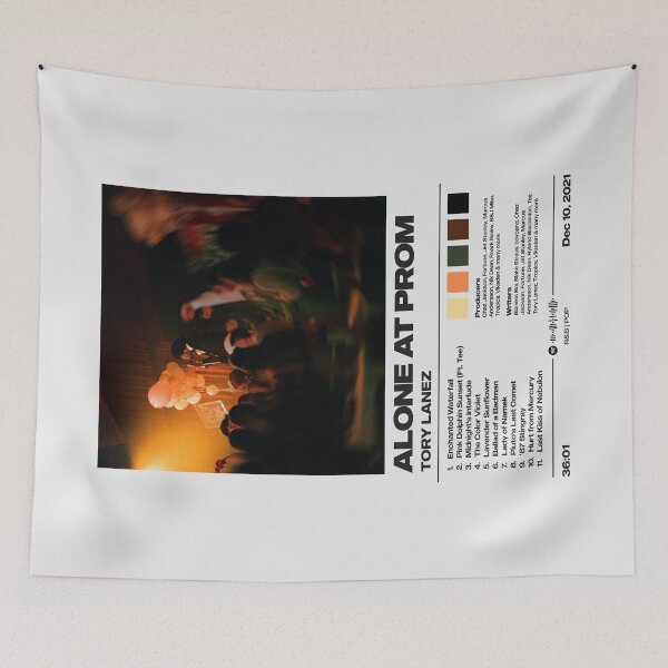 Item preview, Alone At Prom by Tory Lanez Album Poster designed and sold by FourthWall Prints.