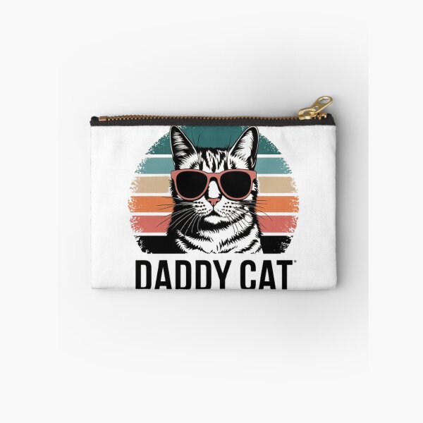 Item preview, Cool Daddy Cat T-Shirt: Stylish Cat with Sunglasses & Retro Stripes designed and sold by masteryStore.