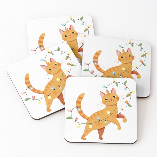 Item preview, christmas cat,  designed and sold by jkrphoto.