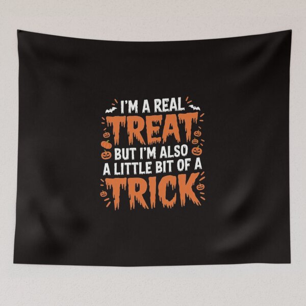 Item preview, I'm a Real Treat, But Also a Little Bit of a Trick Halloween T-Shirt designed and sold by masteryStore.