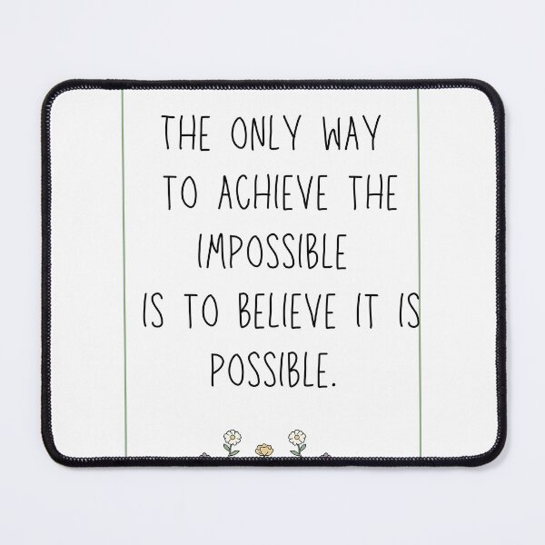 Item preview, Believe in the Impossible designed and sold by El-kaeed.