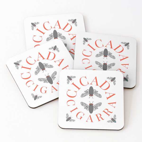 Item preview, Cicada Cigarra Square designed and sold by chowlet.