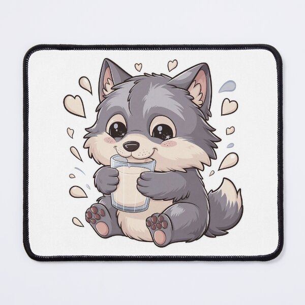 Item preview, Loth Wolf: Milk Time Delight designed and sold by EclipseArtworks.