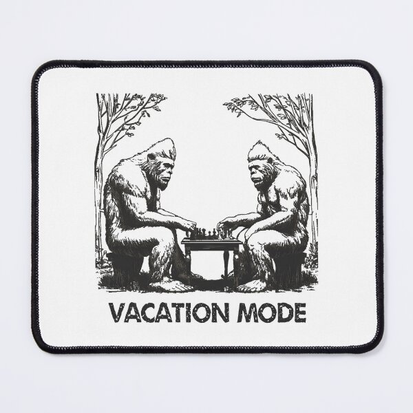 Item preview, Bigfoot Vacation Mode Chess designed and sold by Esskay Designs.