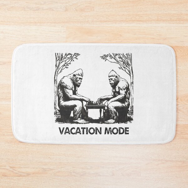 Item preview, Bigfoot Vacation Mode Chess designed and sold by Esskay Designs.