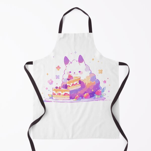 Item preview, Fat Llama eating an ice cream strawberry cake designed and sold by WoollenLlama.
