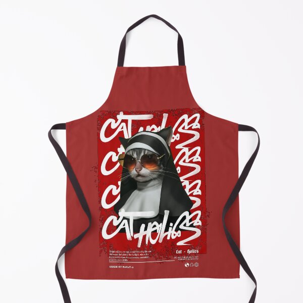 Item preview, Cat-holics - The Coolest Nun in Town designed and sold by BaKaT-s.