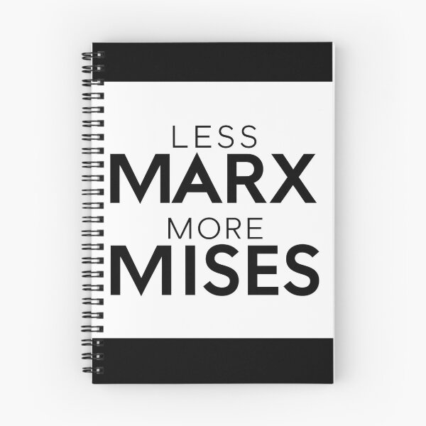 Aperçu de l'œuvre Moins de Marx, plus de Mises créée et vendue par EclipseArtworks.