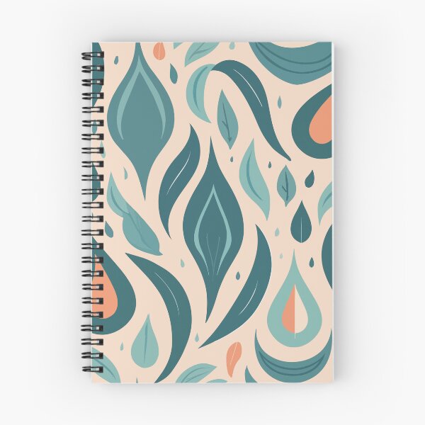 Item preview, A modern Paisley pattern design featuring simplified, abstract teardrop shapes with a minim. designed and sold by HEMRO.