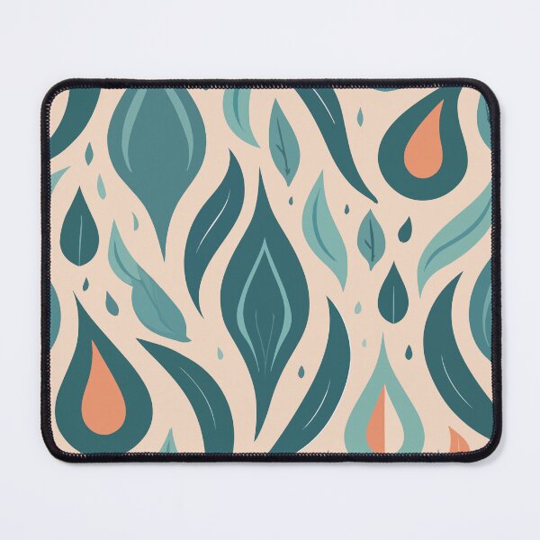 Item preview, A modern Paisley pattern design featuring simplified, abstract teardrop shapes with a minim. designed and sold by HEMRO.