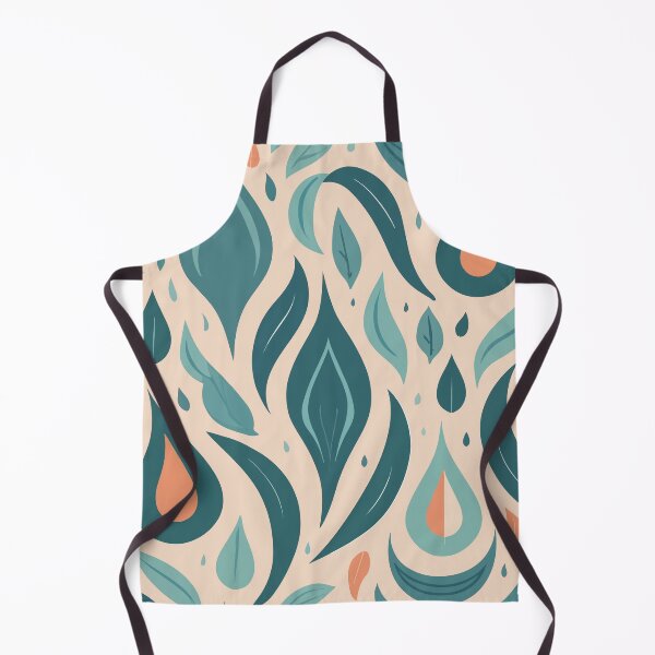 Item preview, A modern Paisley pattern design featuring simplified, abstract teardrop shapes with a minim. designed and sold by HEMRO.