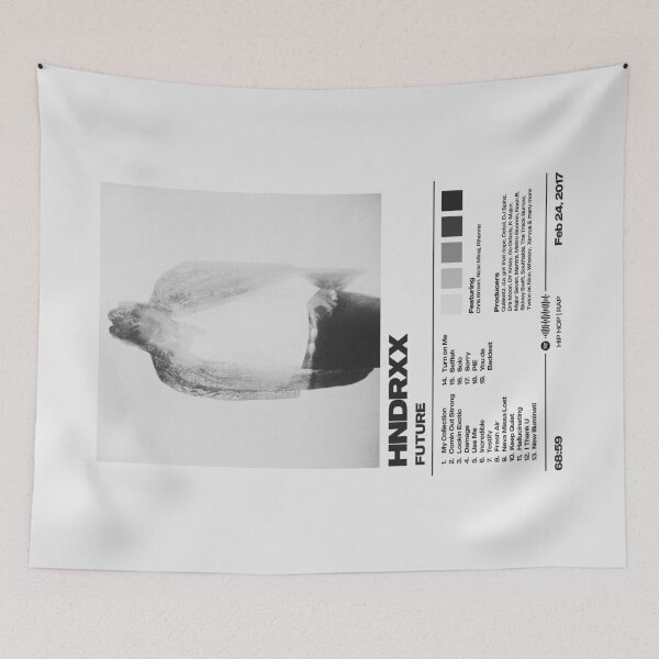 Artikelvorschau, HNDRXX by Future Album Poster entworfen und verkauft von FourthWall Prints.