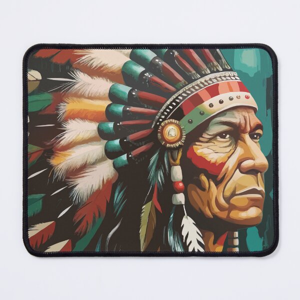 Item preview, Native American Leader designed and sold by BelleRiviera.