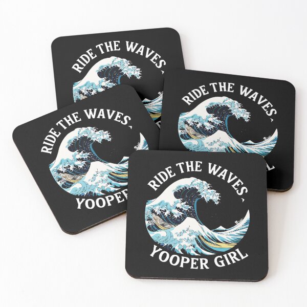Artikelvorschau, REITE AUF DEN WELLEN Yooper Girl: Misty Lake, Brave Soul, Endless Sky entworfen und verkauft von SplashTastic.