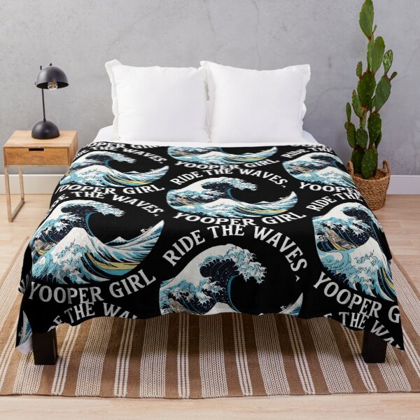 Item preview, RIDE THE WAVES Yooper Girl: Misty Lake, Brave Soul, Endless Sky designed and sold by SplashTastic.