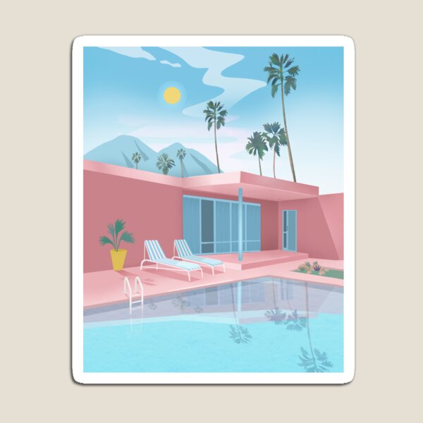 Aperçu de l'œuvre Palm Springs créée et vendue par Peya.