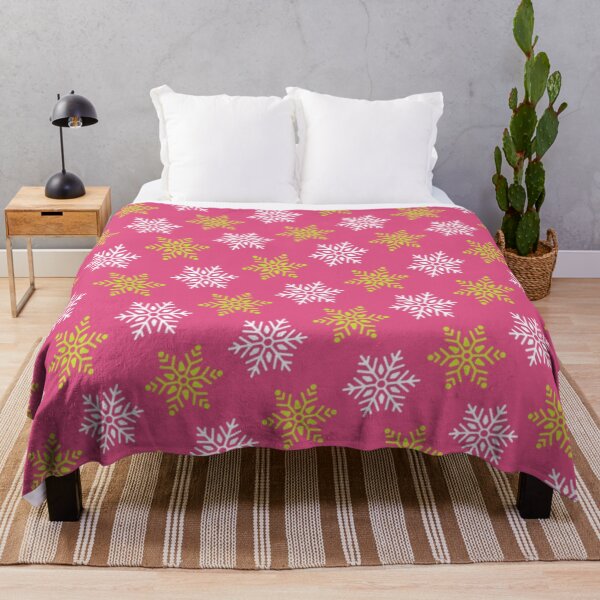 Item preview, SNOWFLAKE PATTERN IN PINK designed and sold by larissa-myrie.