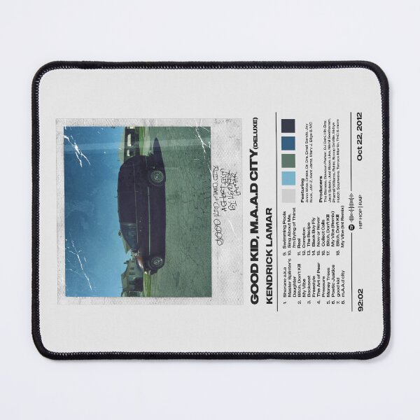 Item preview, Good Kid, M.A.A.D City by Kendrick Lamar Album Poster designed and sold by FourthWall Prints.