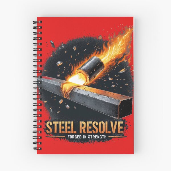 Item preview, Forged in Heat: Unbreakable Steel Strength designed and sold by Maverick Spirit.