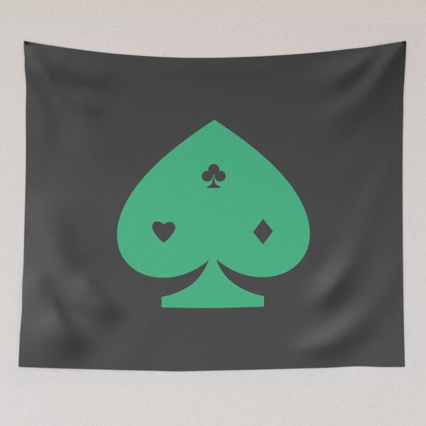 Item preview, casino poker playing card suits. hearts, spades, diamonds, clubs designed and sold by metrue.