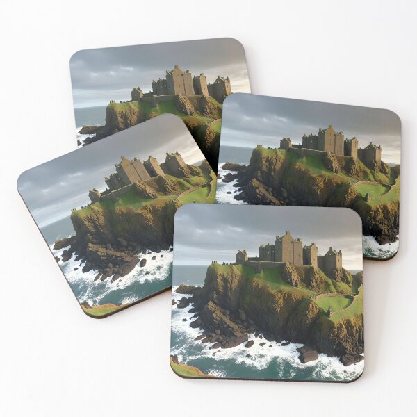 Item preview, DUNNOTTAR CASTLE designed and sold by PIGCASSOSAIART.