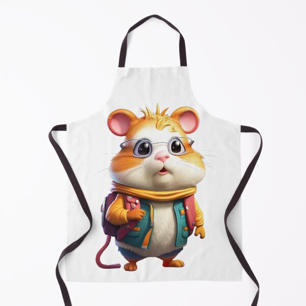 Item preview, Adventurous Hamster with Stylish Gear designed and sold by Sillytoe.