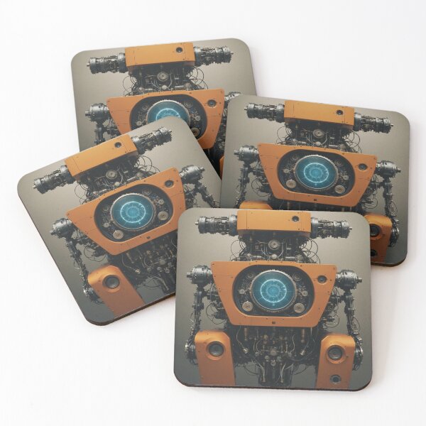 Item preview, Mechanical Sentinel: The Fusion of Technology and Design designed and sold by ZenOfAIarts.