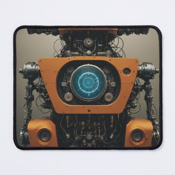 Item preview, Mechanical Sentinel: The Fusion of Technology and Design designed and sold by ZenOfAIarts.