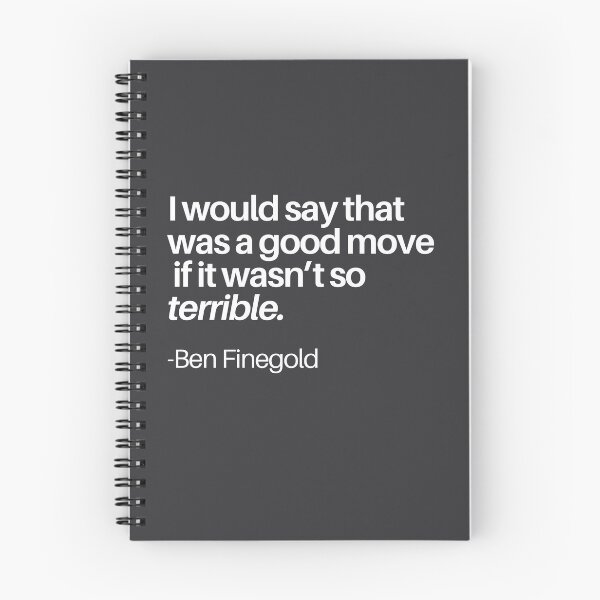 Item preview, Chess Quote Design - Ben Finegold designed and sold by felixpauli.