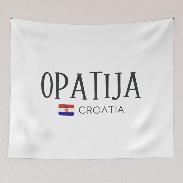 Item preview, Opatija - Croatia  designed and sold by StudioRedKoala.