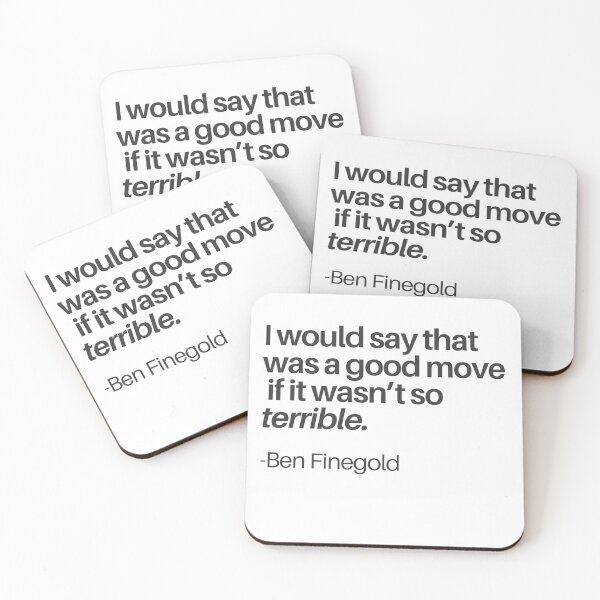 Item preview, Kopie von Chess Quote Design - Ben Finegold designed and sold by felixpauli.