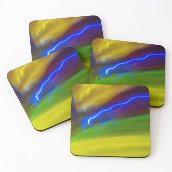 Item preview, Long exposure bright coloured sign designed and sold by numberchic.